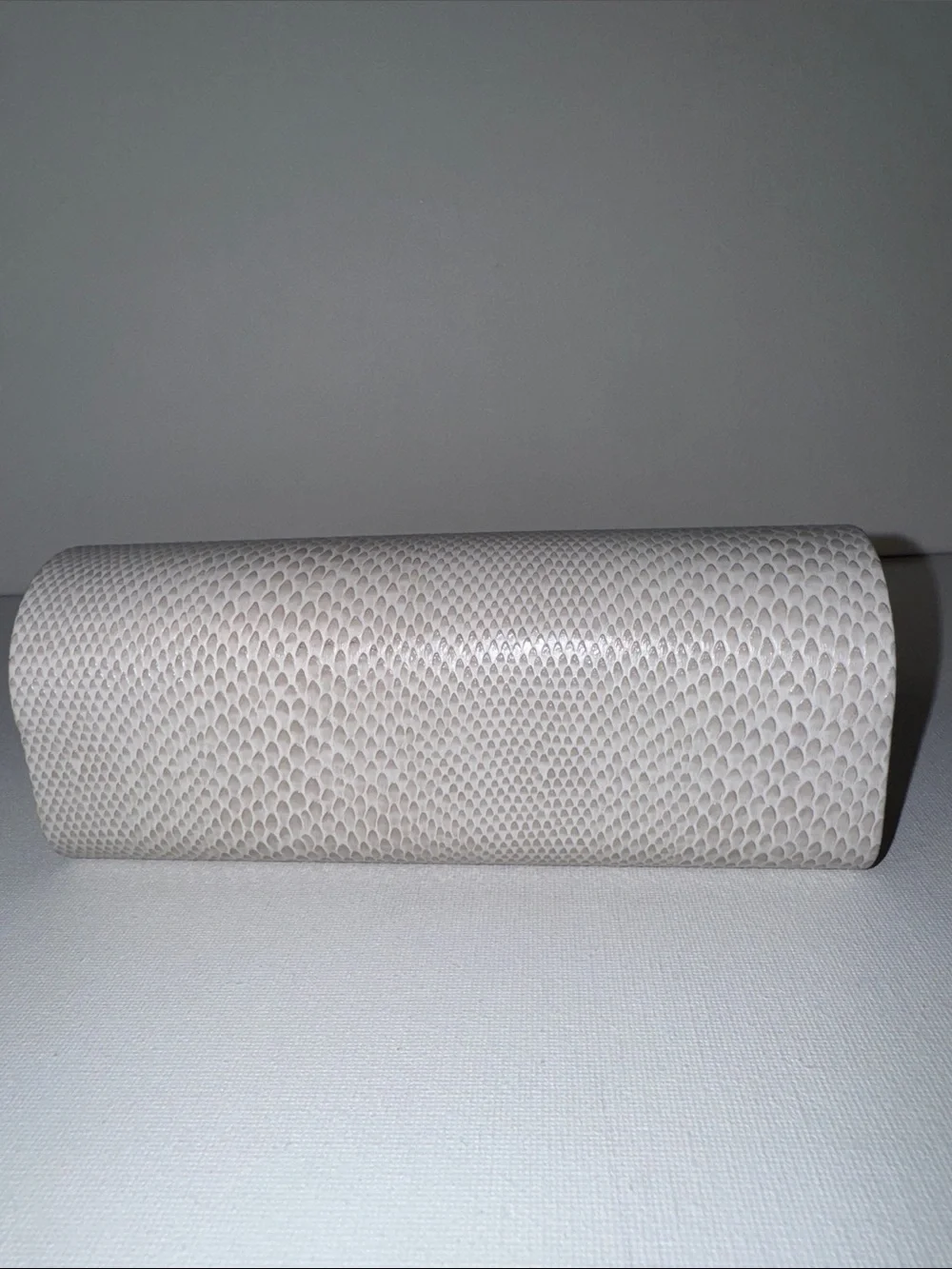 Jimmy Choo Faux Snakeskin Sunglasses Case & Dust Cloth Set